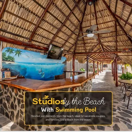 Cozy Beachside Studio With Pool And Free Wifi